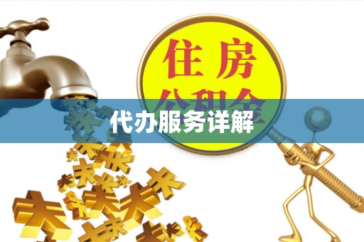 常平代办服务详解